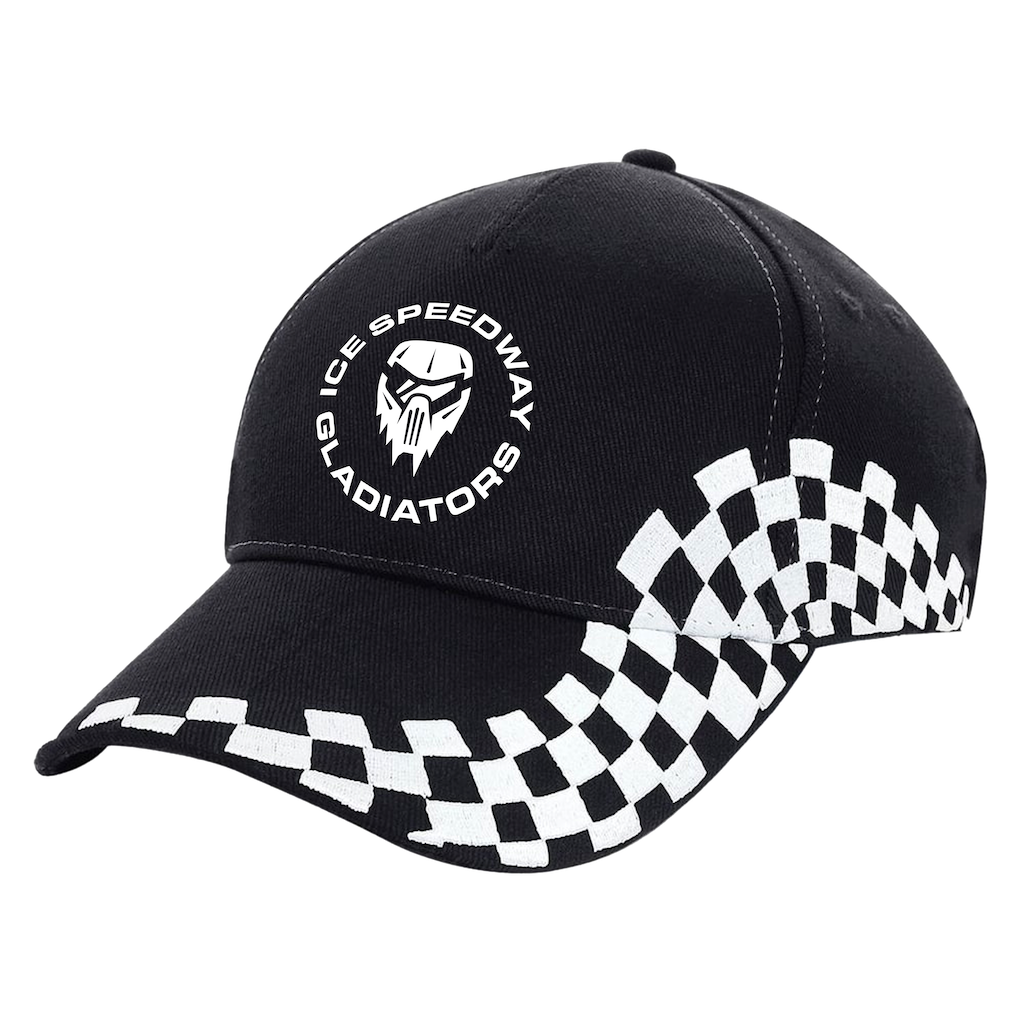 ISG Chequered Cap - Black