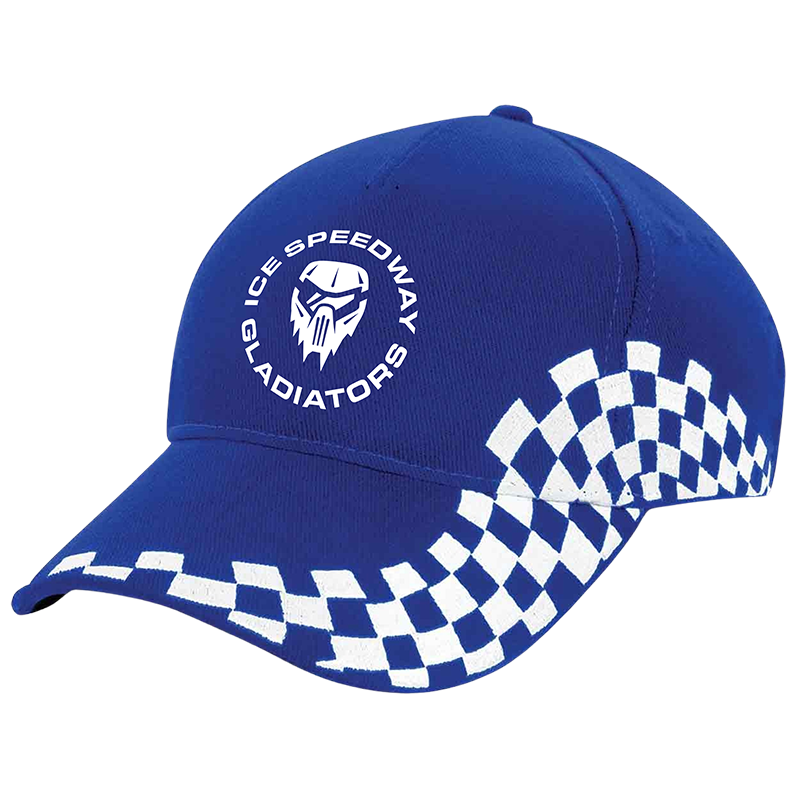 ISG Chequered Cap - Blue